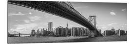 Stampa su alluminio Williamsburg Bridge, New York City - Jan Christopher Becke