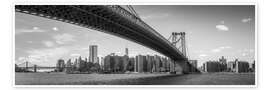 Wandbild Williamsburg Brücke, New York City - Jan Christopher Becke