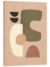 Holzbild Organischer Rhythmus