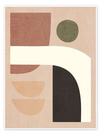 Wall print Balanced Flow - ThingDesign