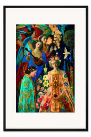 Gerahmter Kunstdruck Verkündigung VII