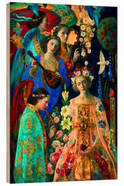 Holzbild Verkündigung VII - Olga Suvorova