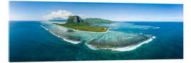 Acrylic print Mauritius Panorama - Jan Christopher Becke