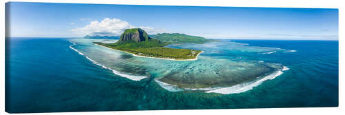 Canvas print Mauritius Panorama