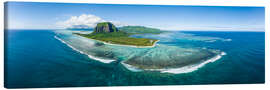 Canvas print Mauritius Panorama - Jan Christopher Becke