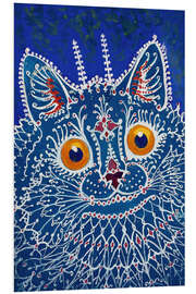 Hartschaumbild  - Louis Wain