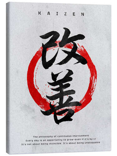 Canvas-taulu Kaizen -  - the Positive Change