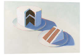 Hartschaumbild Schichtkuchen