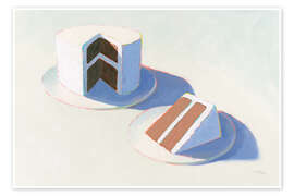 Wandbild Schichtkuchen - Wellington Studio