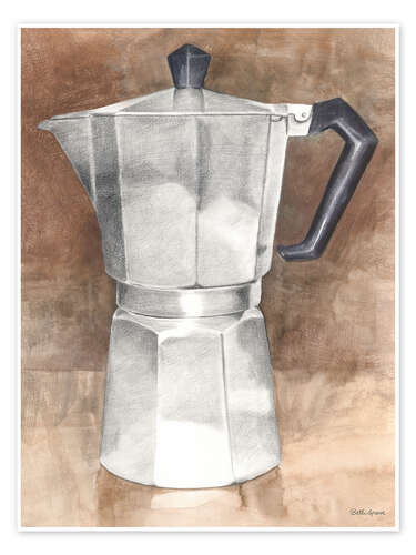 Poster Coffee Pot