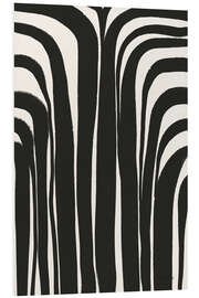 Hartschaumbild Organic Abstract I