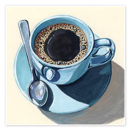 Stampa Black Coffee With Crema - Karte Jarvick Birch