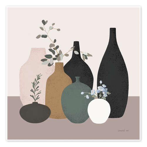 Poster Boho Vessels