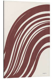 Alubild Sepia Waves - Becky Thorns