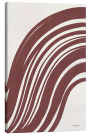 Leinwandbild Sepia Waves - Becky Thorns