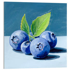 Gallery Print Blau steht für Blaubeeren