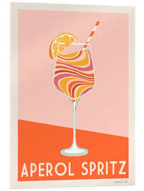 Tableau en verre acrylique Aperol Spritz