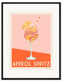 Gerahmter Kunstdruck Aperol Spritz