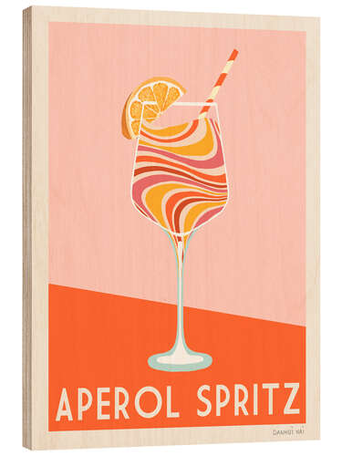 Print på træ Aperol Spritz