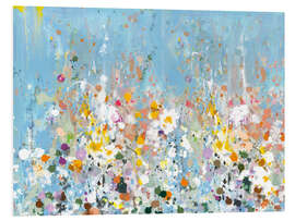 Hartschaumbild Abstract Garden I