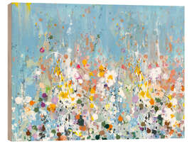 Holzbild Abstract Garden I