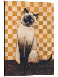 Alubild Die Katze Lola - David Carter Brown