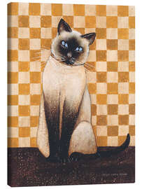 Leinwandbild Die Katze Lola - David Carter Brown