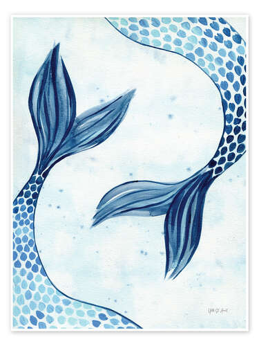 Poster Mermaid tail