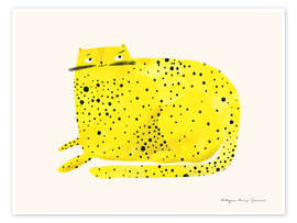 Kunstwerk Cat with whiskers - Kasia Kucwaj-Tybur