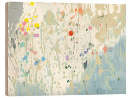 Holzbild Happy Splatter - Danhui Nai