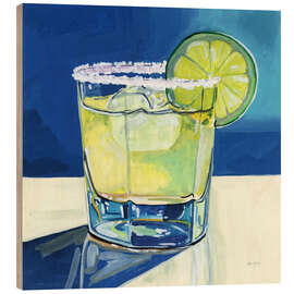 Holzbild Margarita On The Rocks - Kate Jarvick Birch