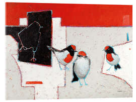 Acrylglasbild Lets Just Fly Outta Here - Shirley Novak