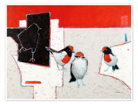 Poster Lets Just Fly Outta Here - Shirley Novak