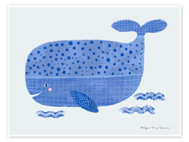 Stampa Whale - Kasia Kucwaj-Tybur