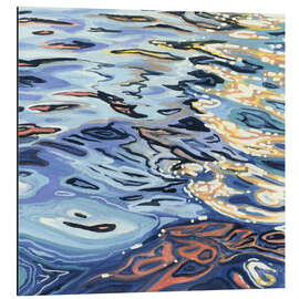 Alubild Sonnenaufgang auf plätscherndem Wasser - Kate Jarvick Birch