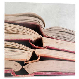 Acrylglasbild Antike Bücher - Deborah Revell