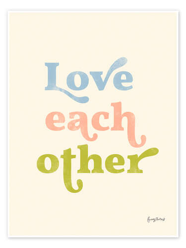 Poster Love Each Other