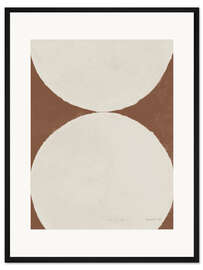 Gerahmter Kunstdruck Elegant Balance II