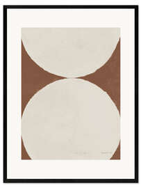 Gerahmter Kunstdruck Elegant Balance II