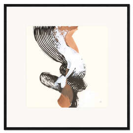 Gerahmter Kunstdruck Moderne Streifen