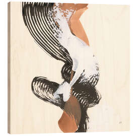 Holzbild Moderne Streifen