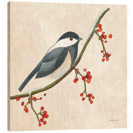 Holzbild Spatzi - Danhui Nai