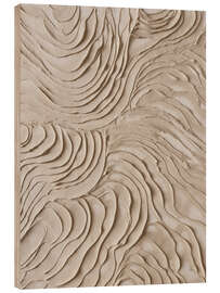 Holzbild Vogelperspektive - Sarah Adams