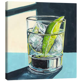 Leinwandbild Strong Gin and Tonic