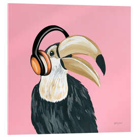 Acrylglasbild Gen Alpha Tukan