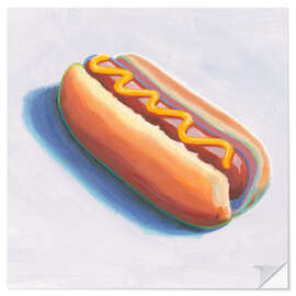 Sticker mural Hot Dog - Wellington Studio