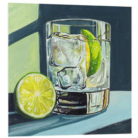 Hartschaumbild Gin and Tonic