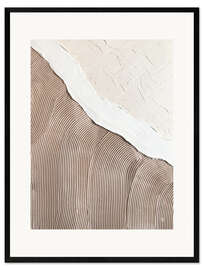 Gerahmter Kunstdruck Neutral Ocean