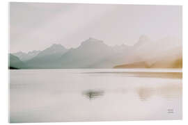 Acrylglasbild See in Montana - Nathan Larson