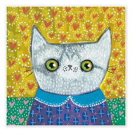 Veggbilde Kooky Cat - Melissa Averinos